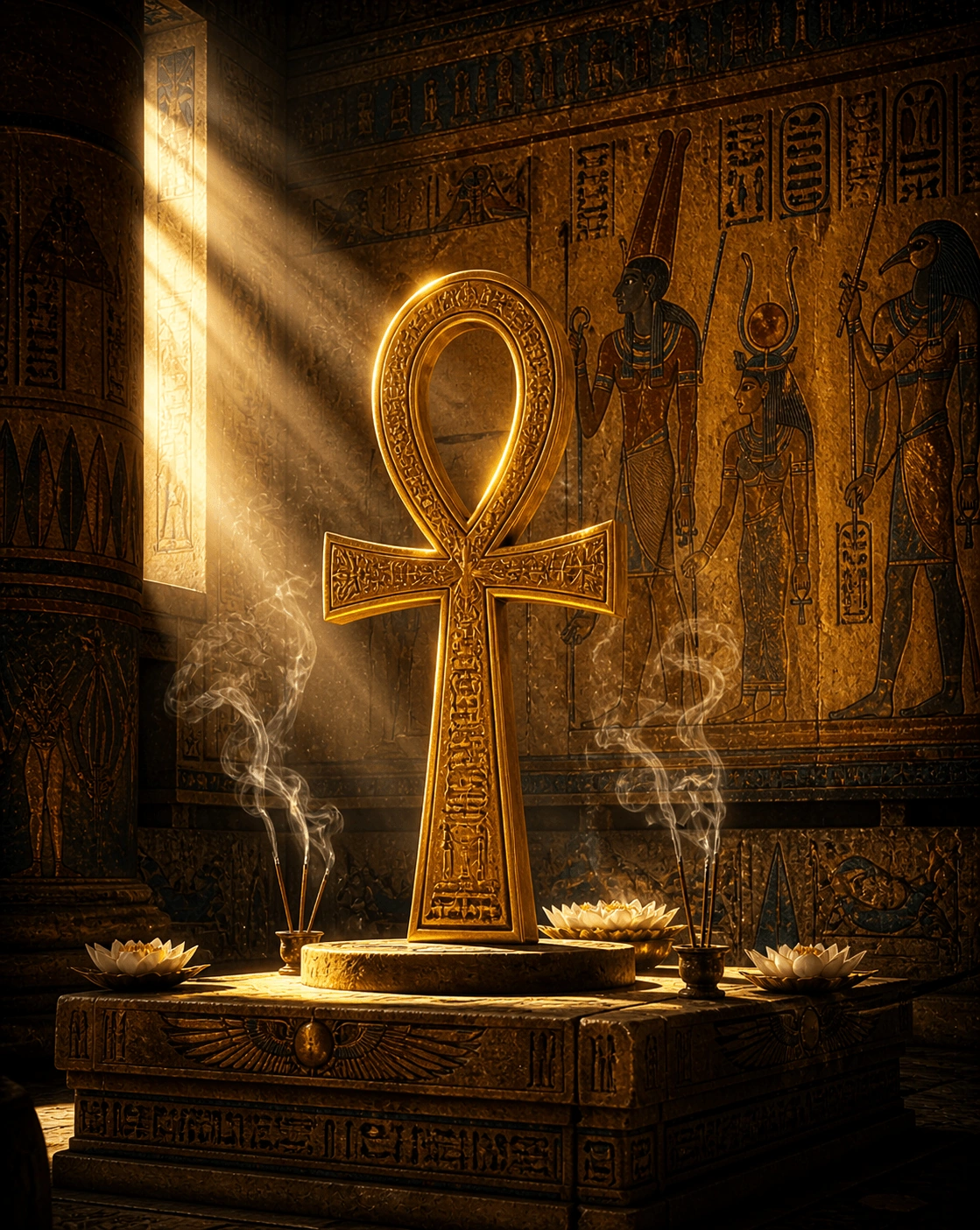 Ankh doré